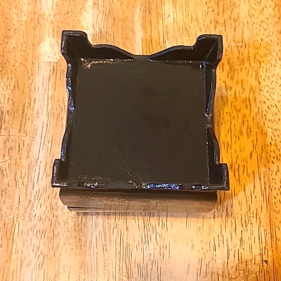 Vintage Palekh Painted Jewely Box with a Lid. Hand Carved painted and po… - Picture 4 of 6